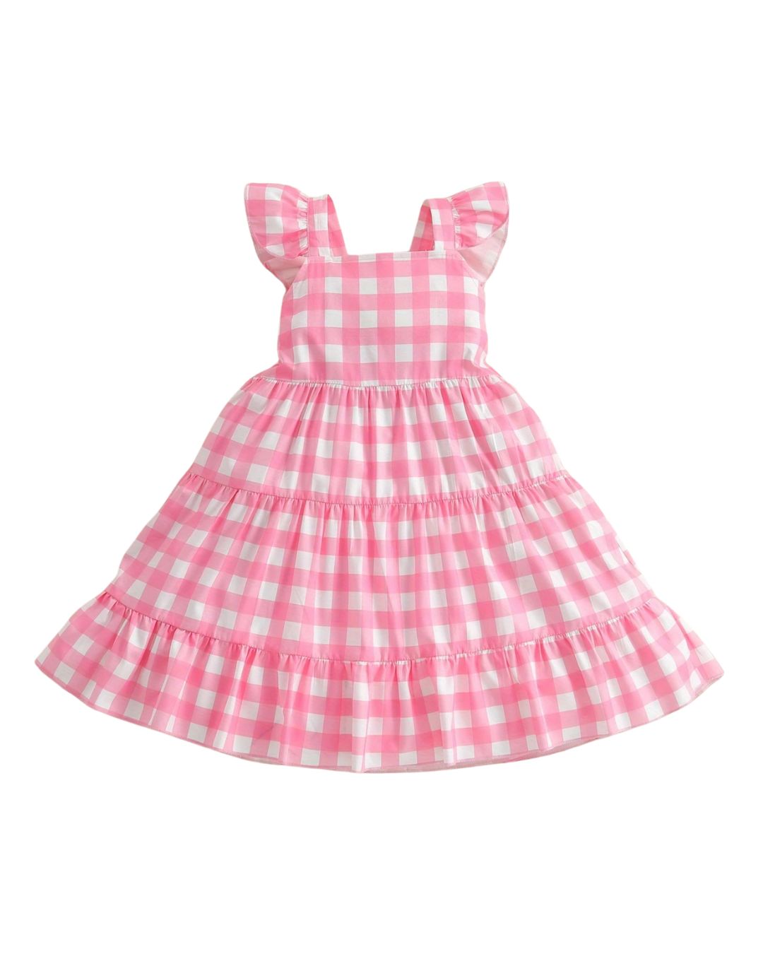 Pink Gingham Dress