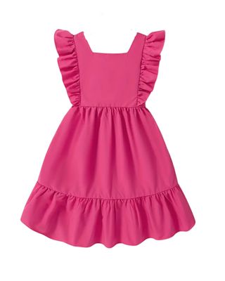 Pink Ruffle Dress