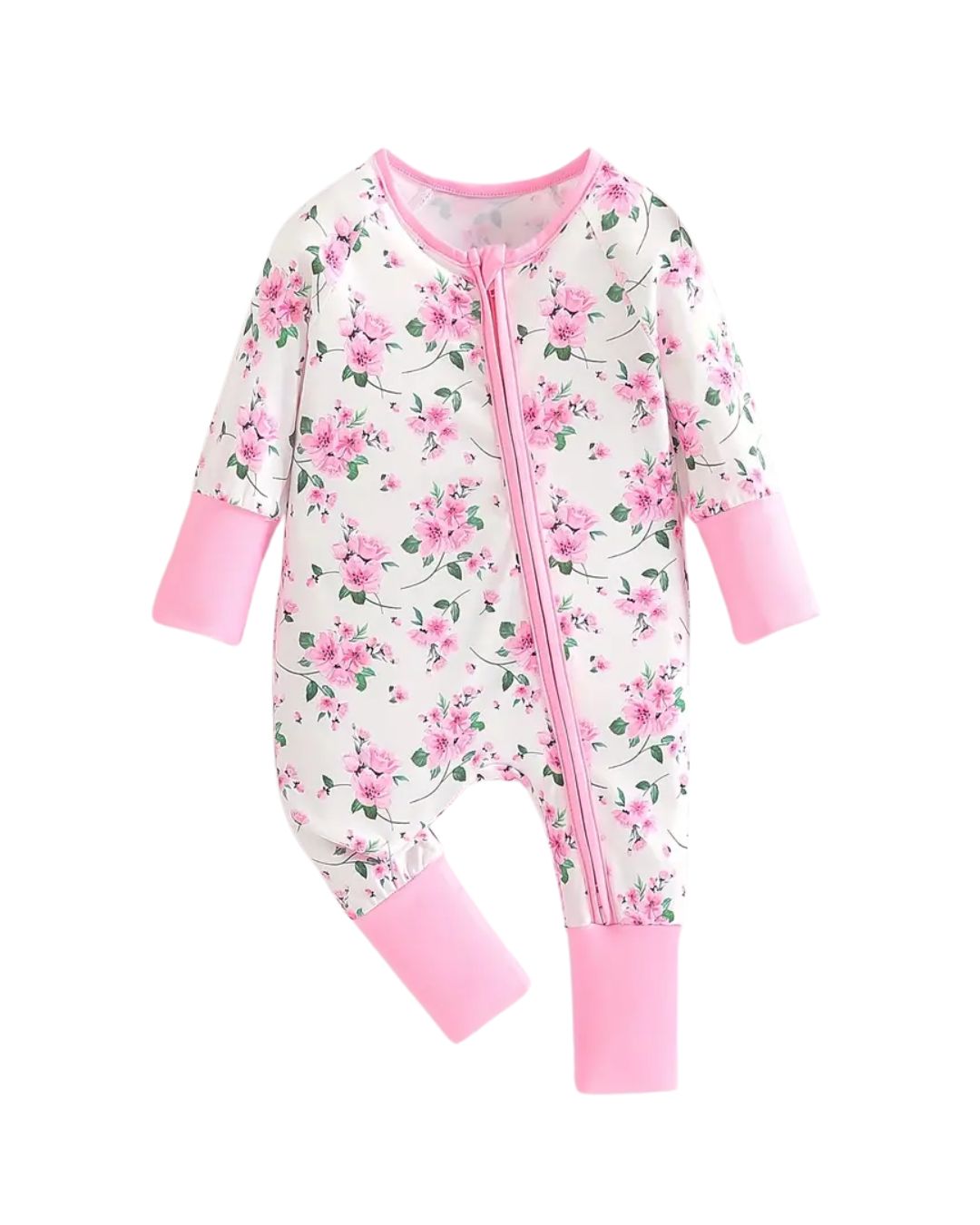 Pink Floral Bamboo Sleeper