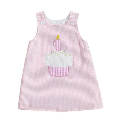 1st Birthday Embroidered Dress