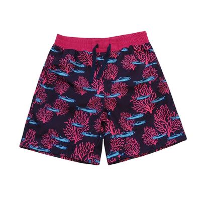 Fish Pattern Swimming Trunks