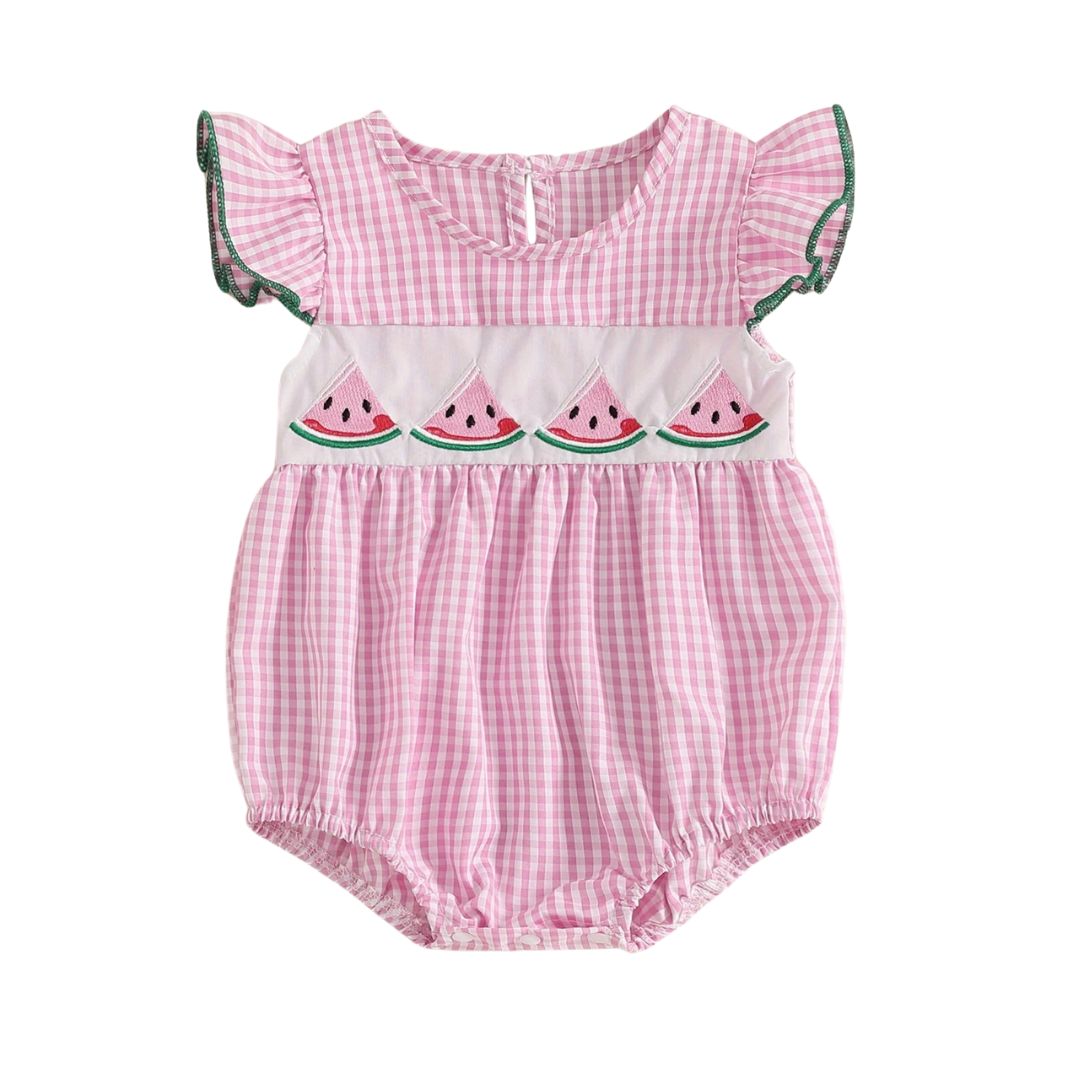 Watermelon Ruffle Bubble