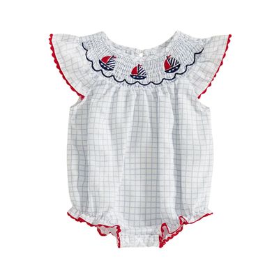 Sailboat Flutter Sleeve Bubble