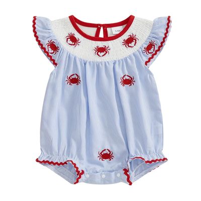 Crab Flutter Sleeve Bubble
