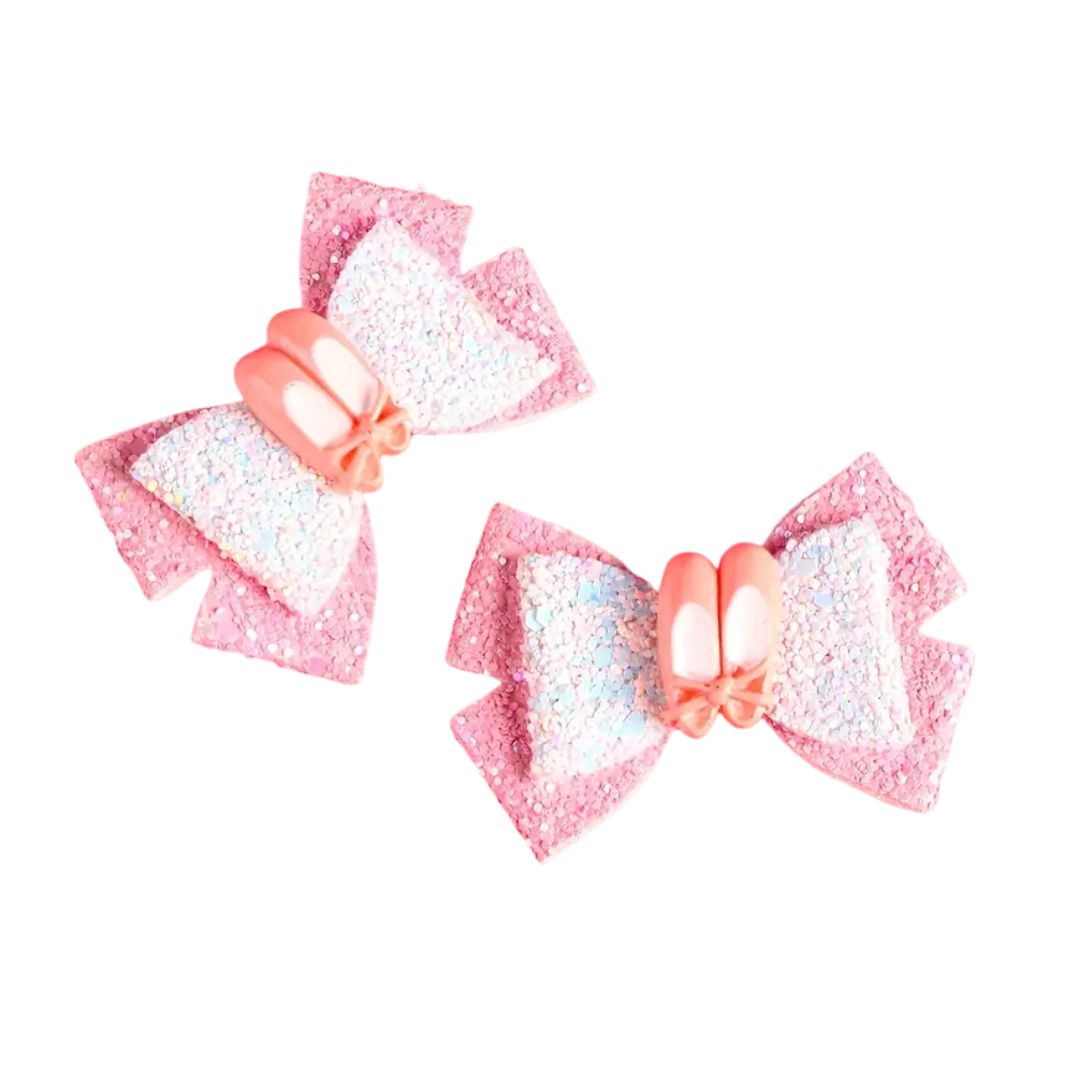 Ballet Glitter Bow