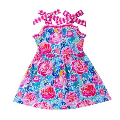 Blue Flowers Dress