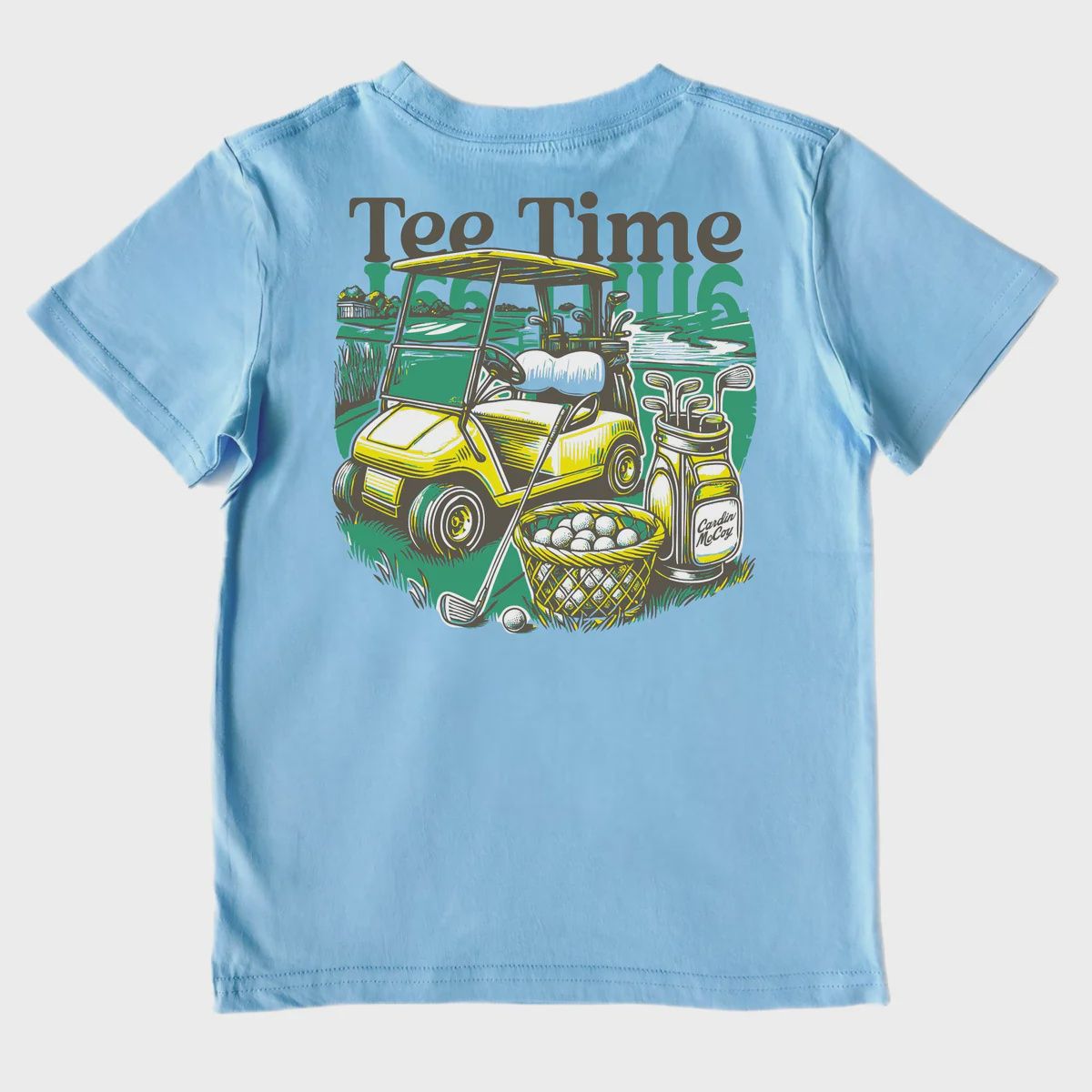 Tee Time Light Blue Tee