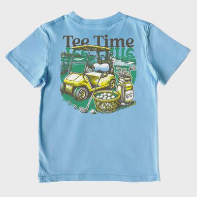 Tee Time Light Blue Tee