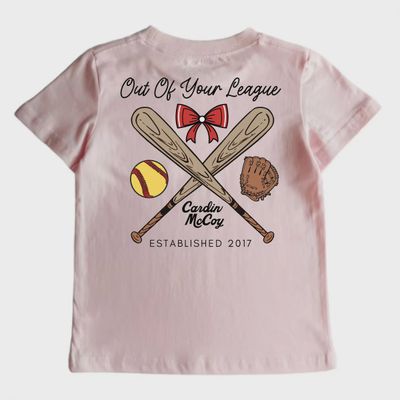 Out Of Your League Softball Tee