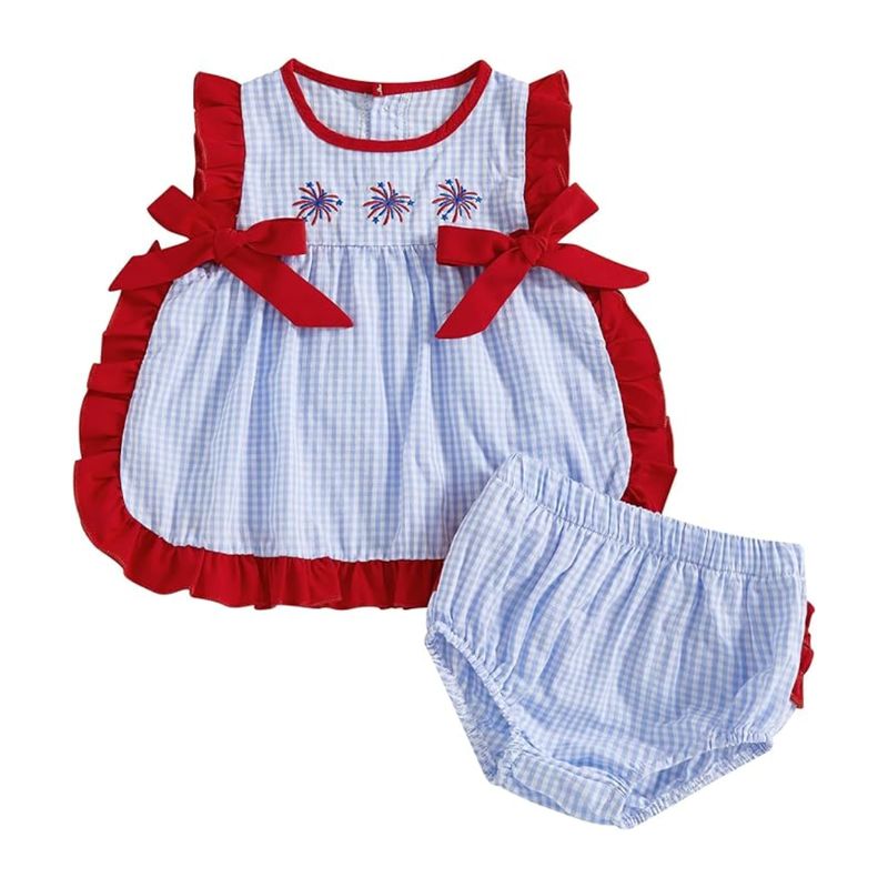 Firework Ruffle Bow Set