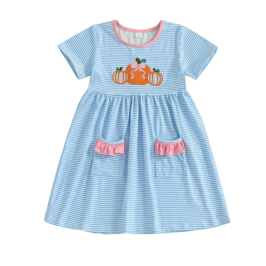 Striped Pumpkin Dress