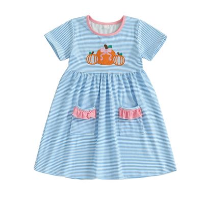 Striped Pumpkin Dress