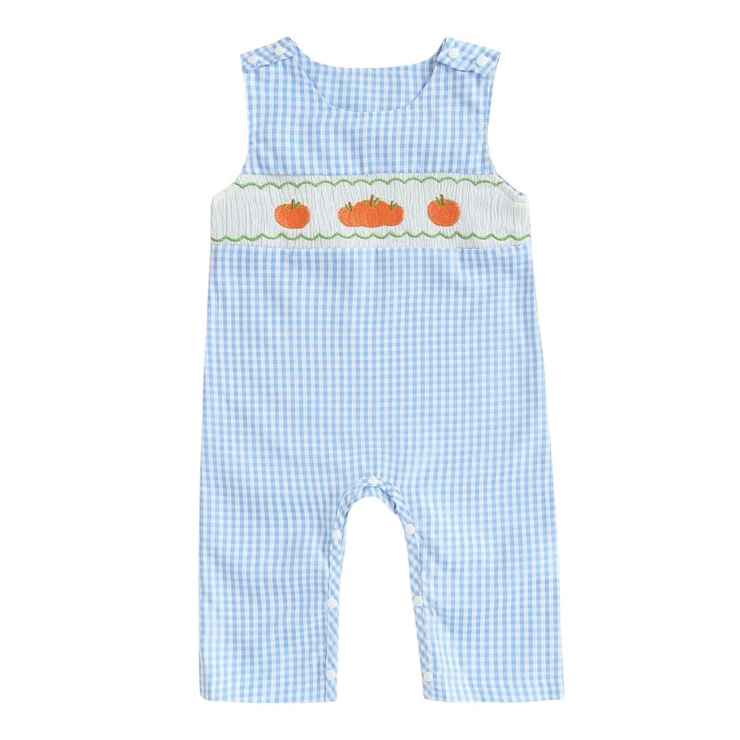 Blue Gingham Pumpkin Jonjon