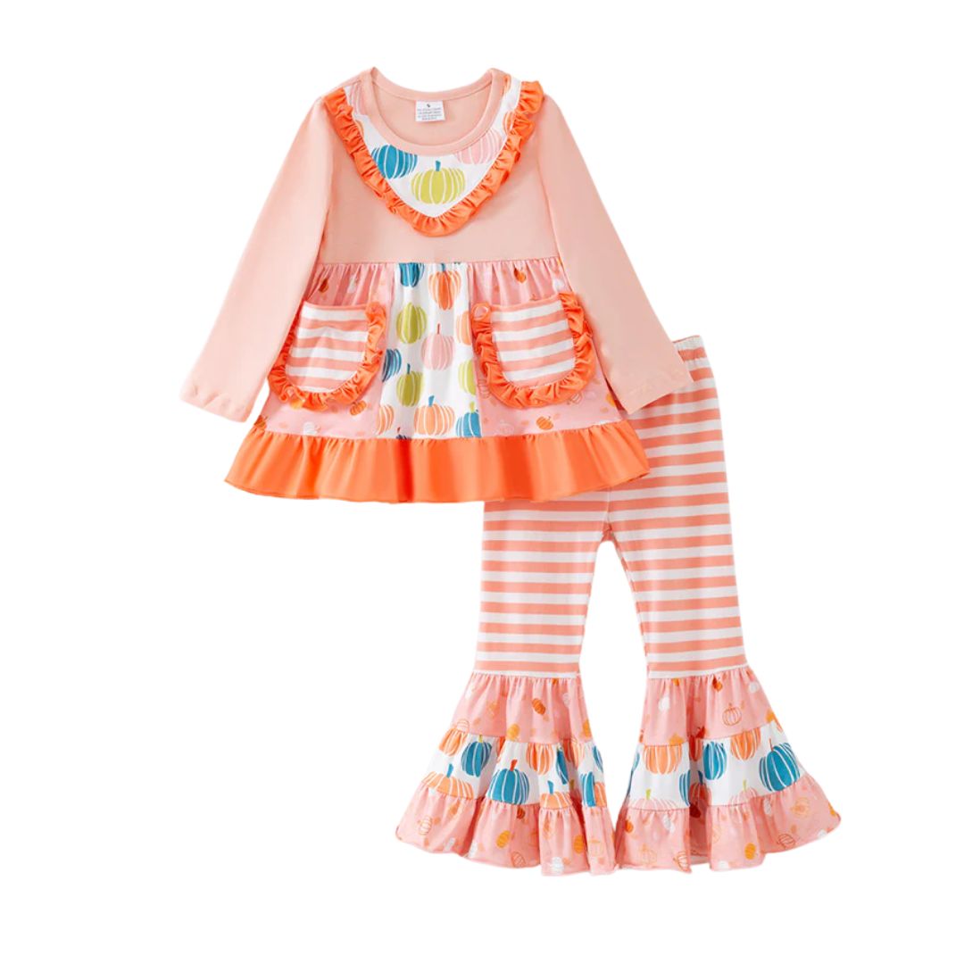 Pumpkin Ruffle Set