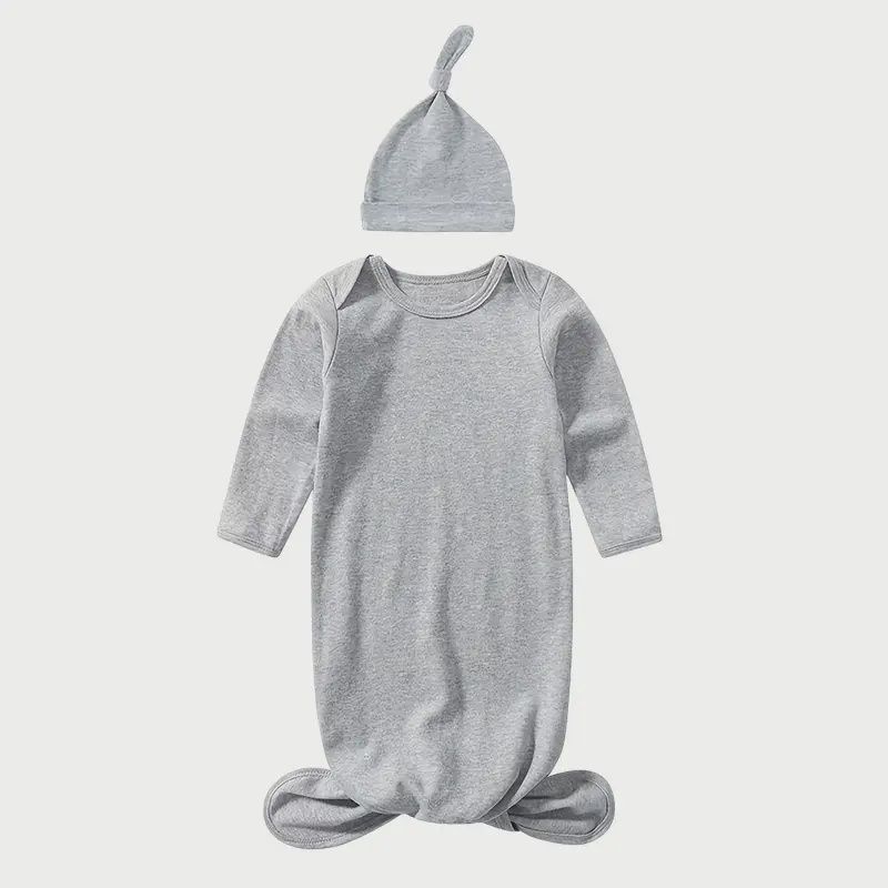 Knotted Gown with Hat+ Embroidery (hat &amp; gown)