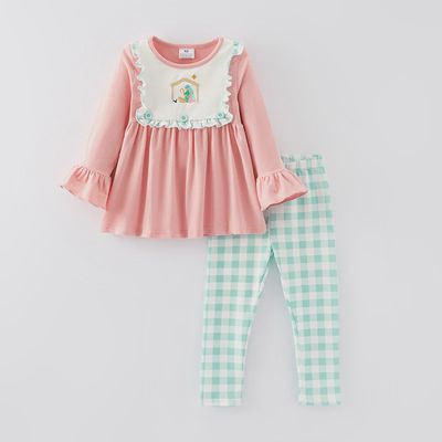 Nativity Scene Ruffle Pant Set