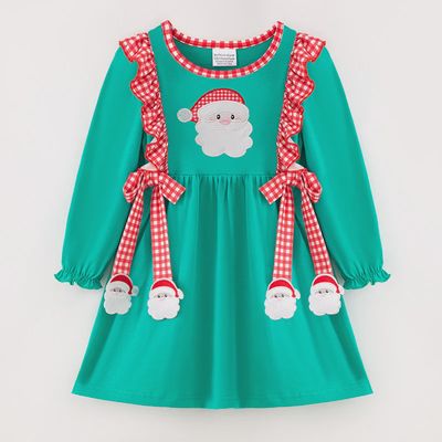 Green Santa Dress