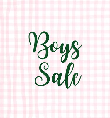 Boys Sale