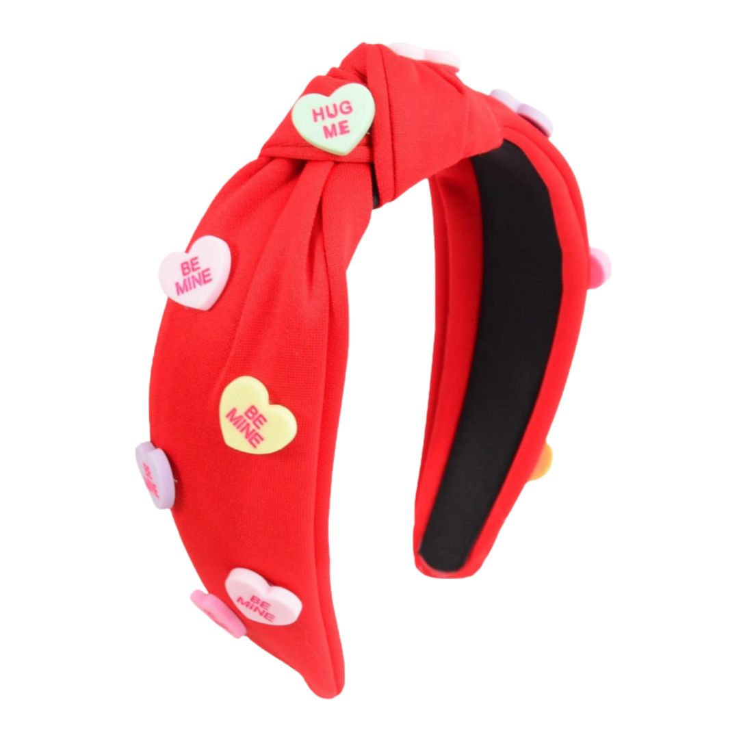 Red Valentine Heart Headband