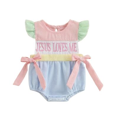 Jesus Loves Me Bow Bubble