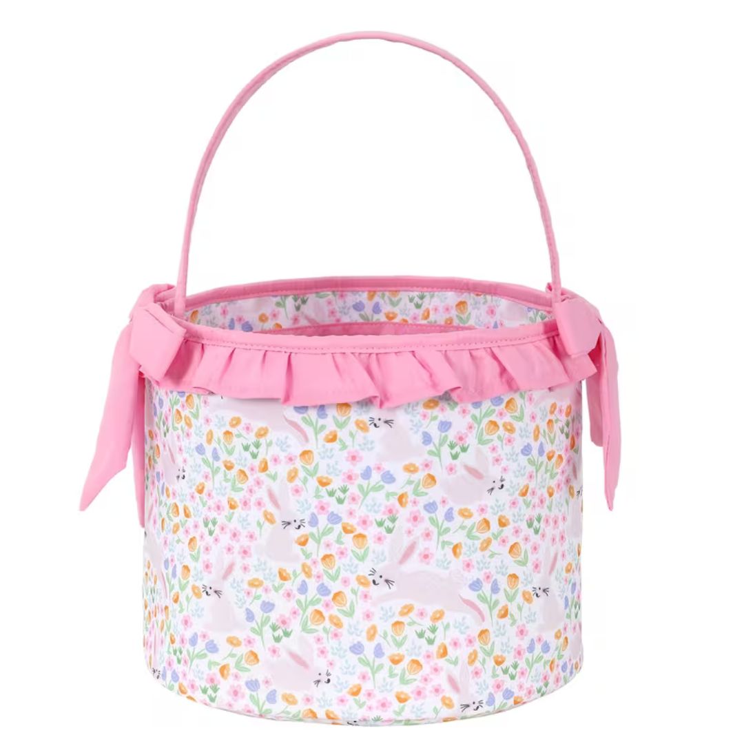 Girl Easter Basket + Embroidery