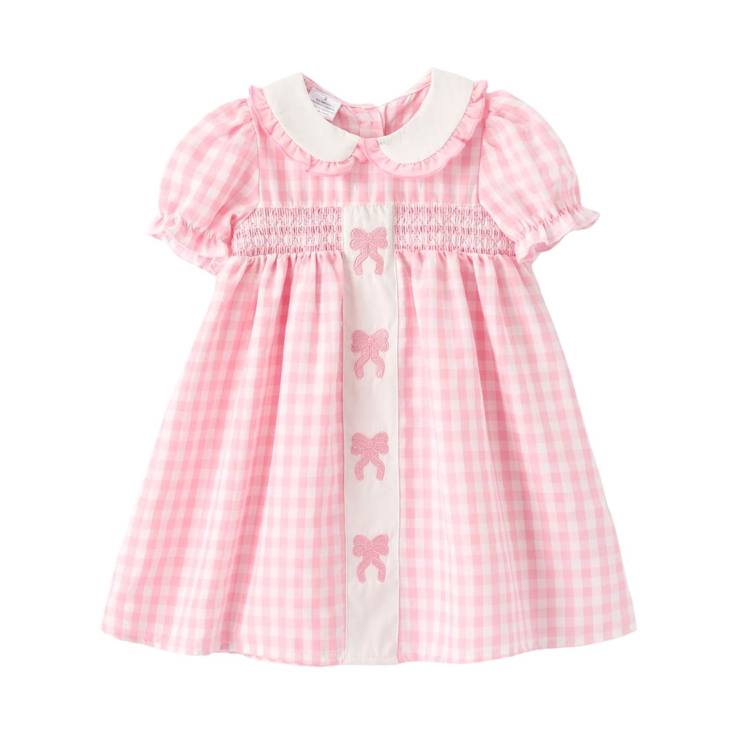 Bow Peterpan Collar Dress