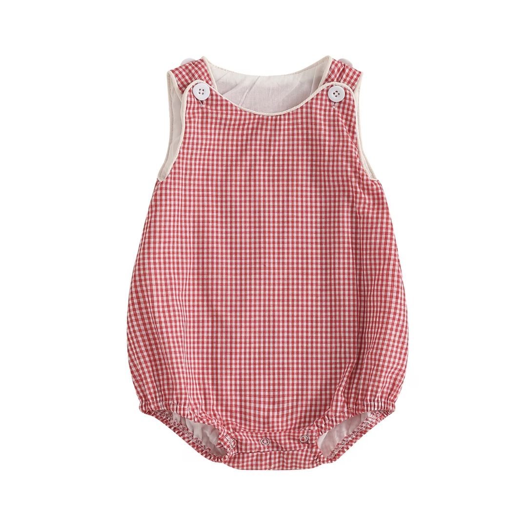 Red Gingham Bubble