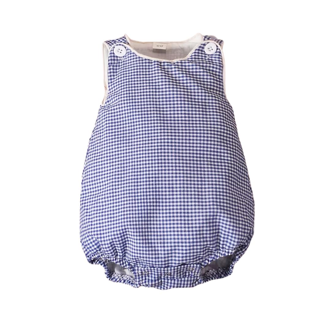 Blue Gingham Bubble