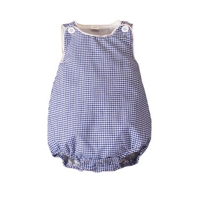 Blue Gingham Bubble