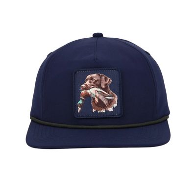 Chocolate Lab Rope Hat