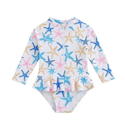 Starfish Long Sleeve Swimsuit