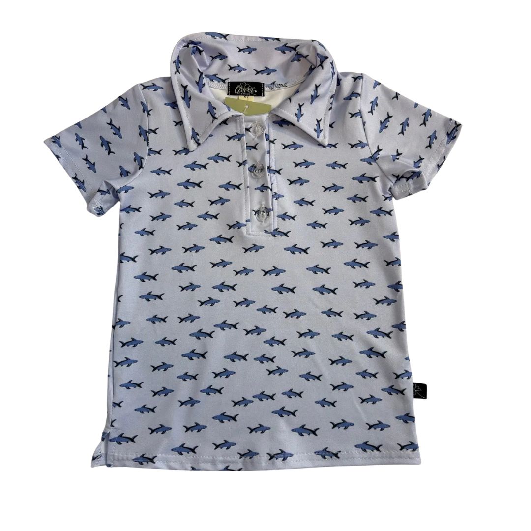 Mini Shark Polo Shirt