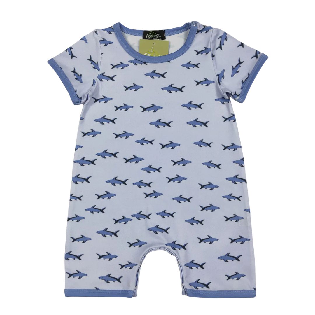 Mini Shark Romper