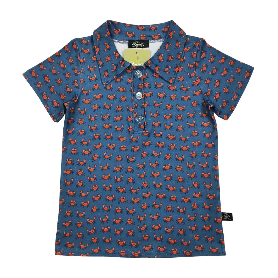 Pinchy Crab Polo Shirt