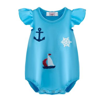 Ahoy Sequin Romper