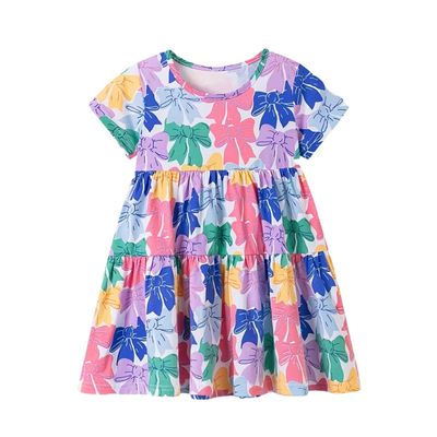 Colorful Bow Dress