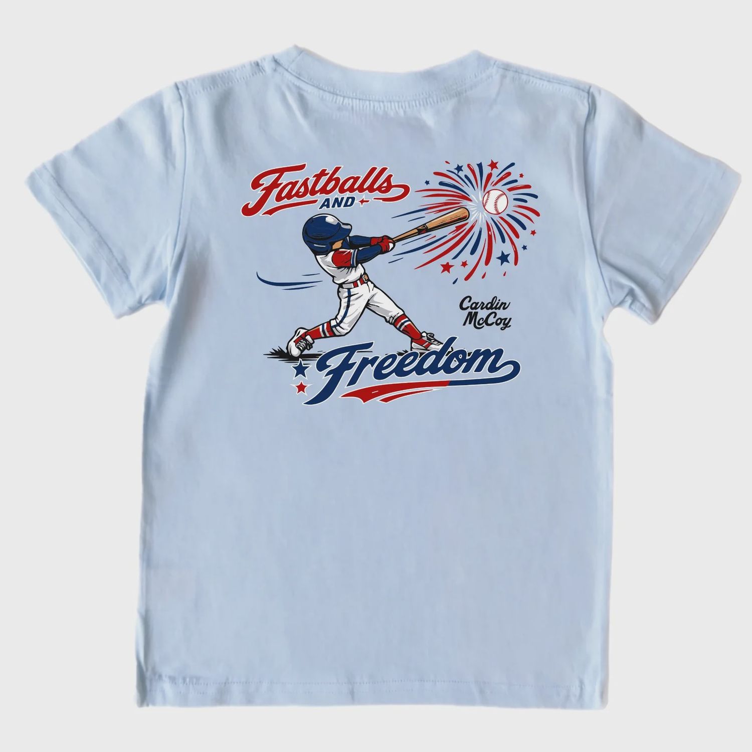Fastballs and Freedom Short Sleeve Tee