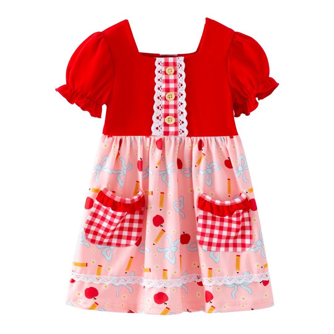 Bow School Dress