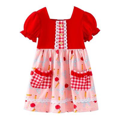 Bow School Dress