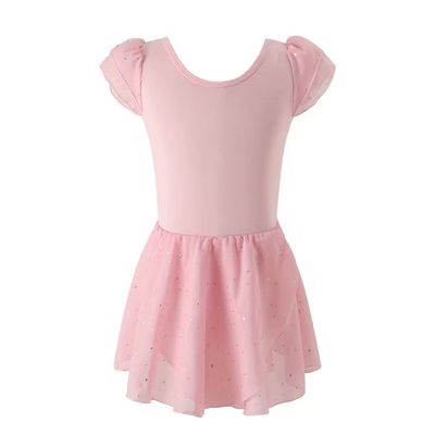 Pink Flutter Leotard