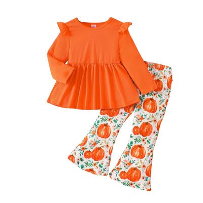 Pumpkin Flare 2-Piece Set