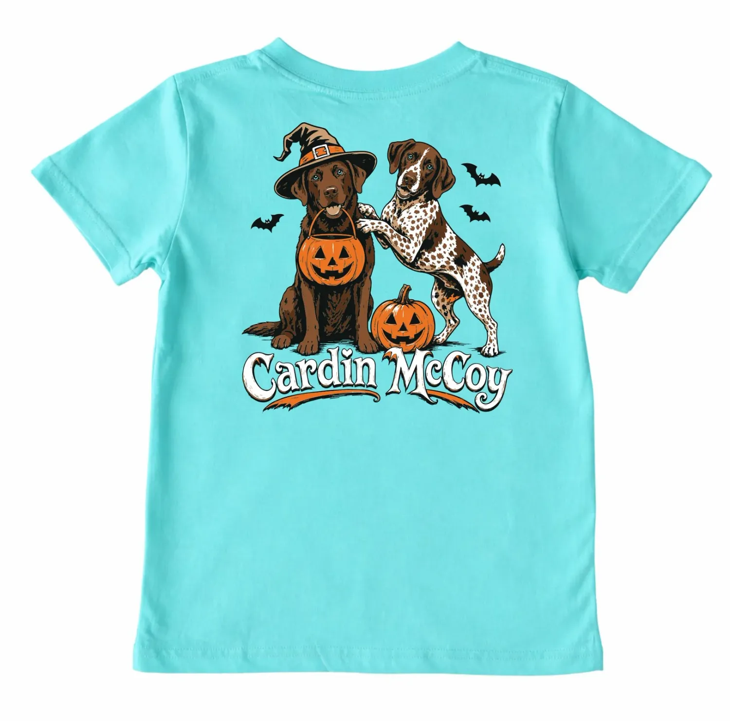 Hunting Dog Halloween Short-Sleeve Tee