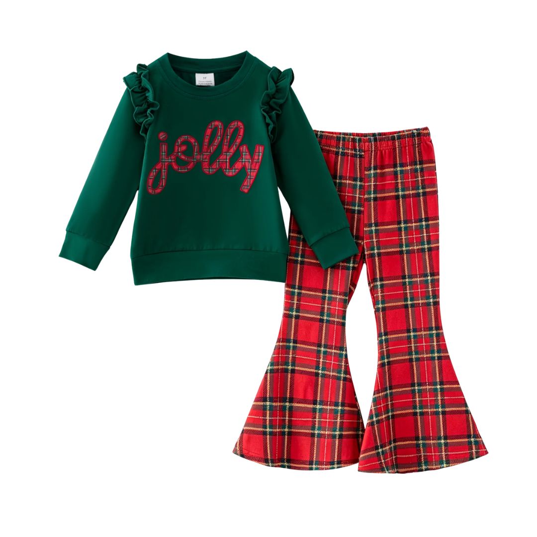 Jolly sweatshirt and Bell Bottom Pant Set