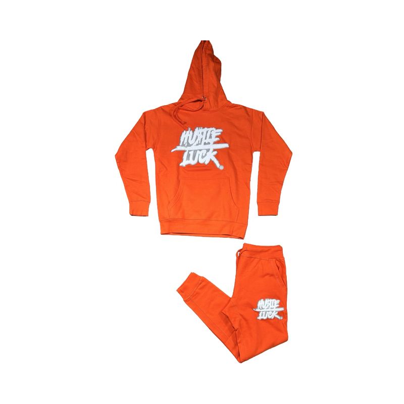 Orange Jogger Sweatsuit