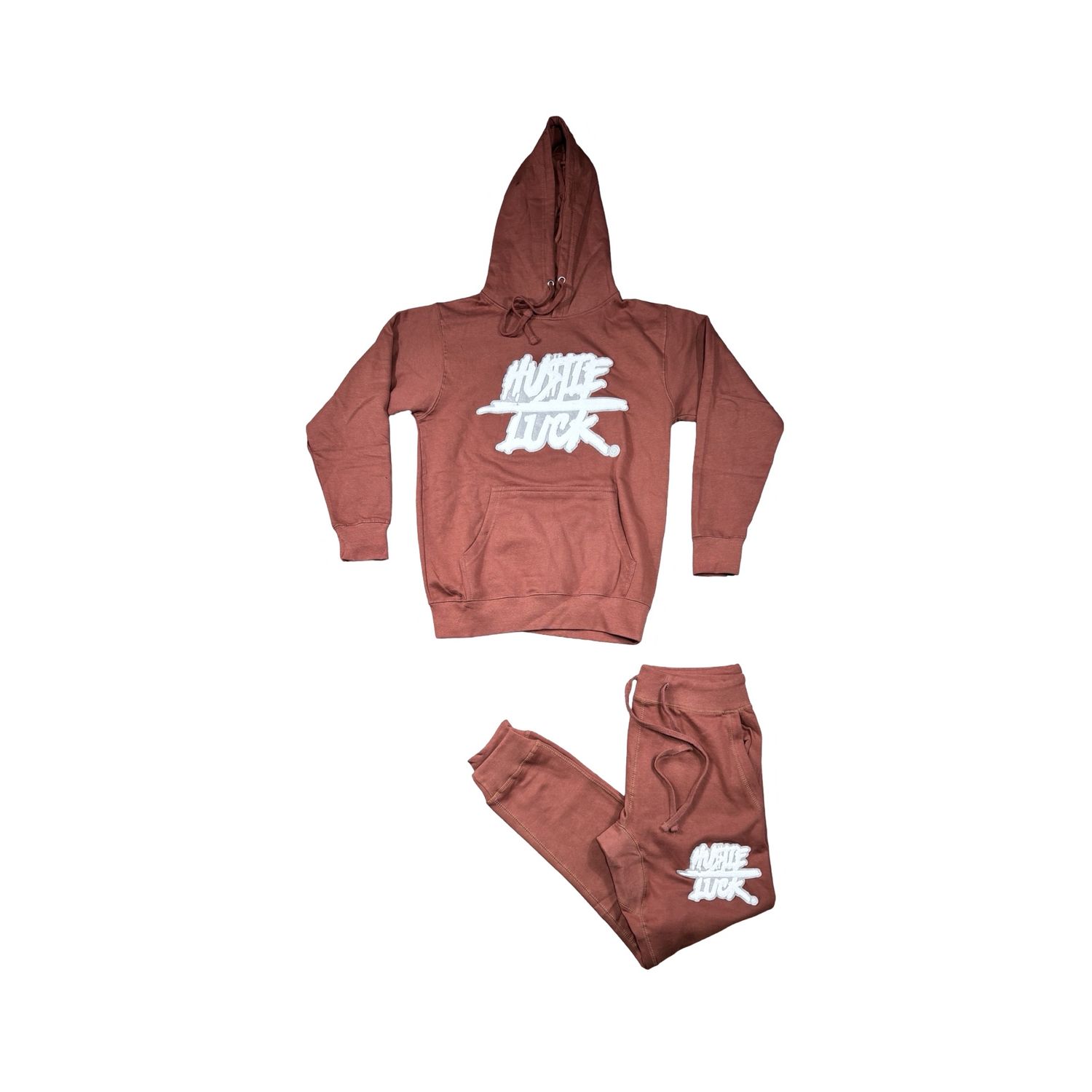 Brown Jogger Sweatsuit