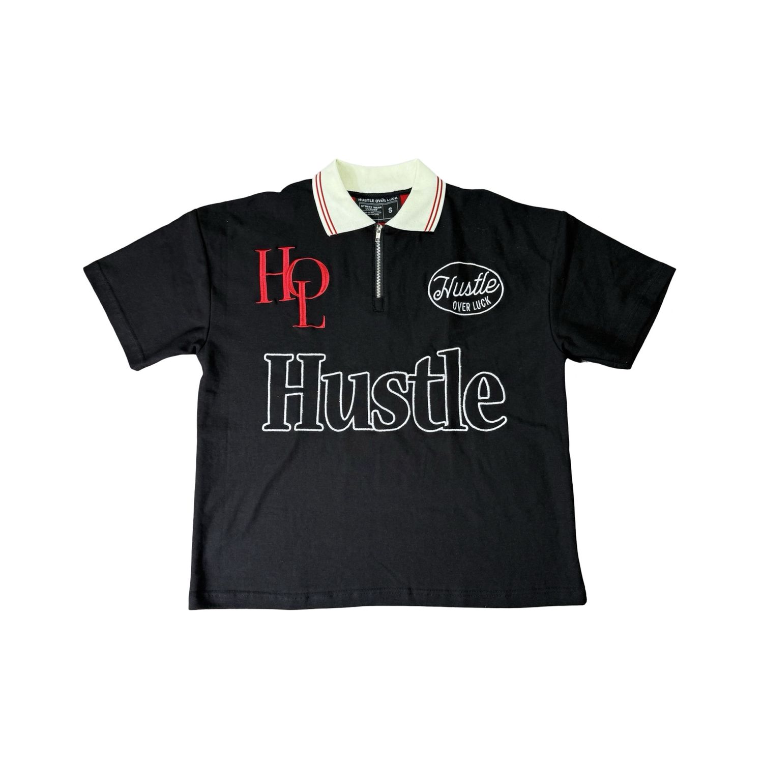 Embroidered Top, Colour: Black, Size: S