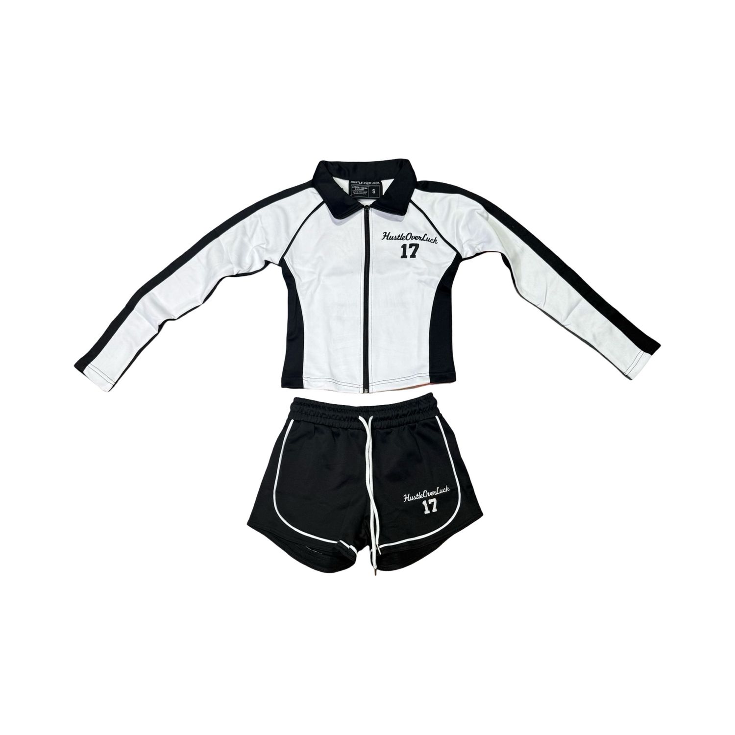 Women&#39;s 2 Pc Set - Embroidered, Colour: Black, Size: S