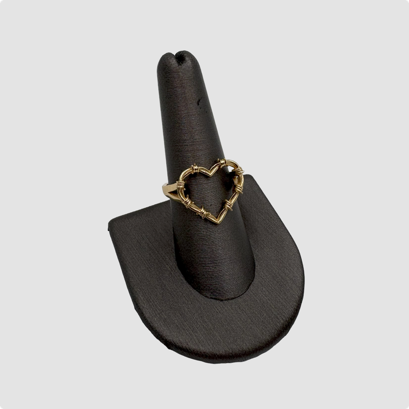 Anillo de Corazón 14k