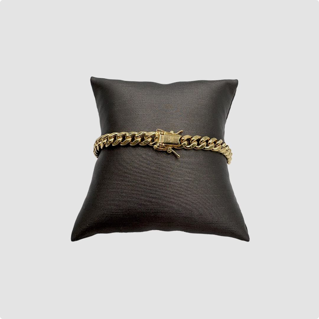 Pulsera Semisólida 14k