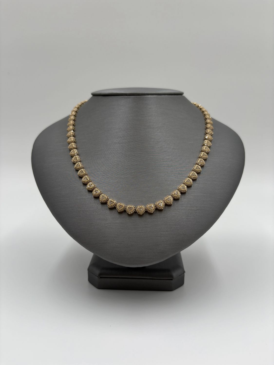 Gargantilla de corazón 10k